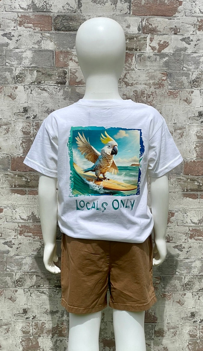 Kids Cockatoo Locals Only Tee