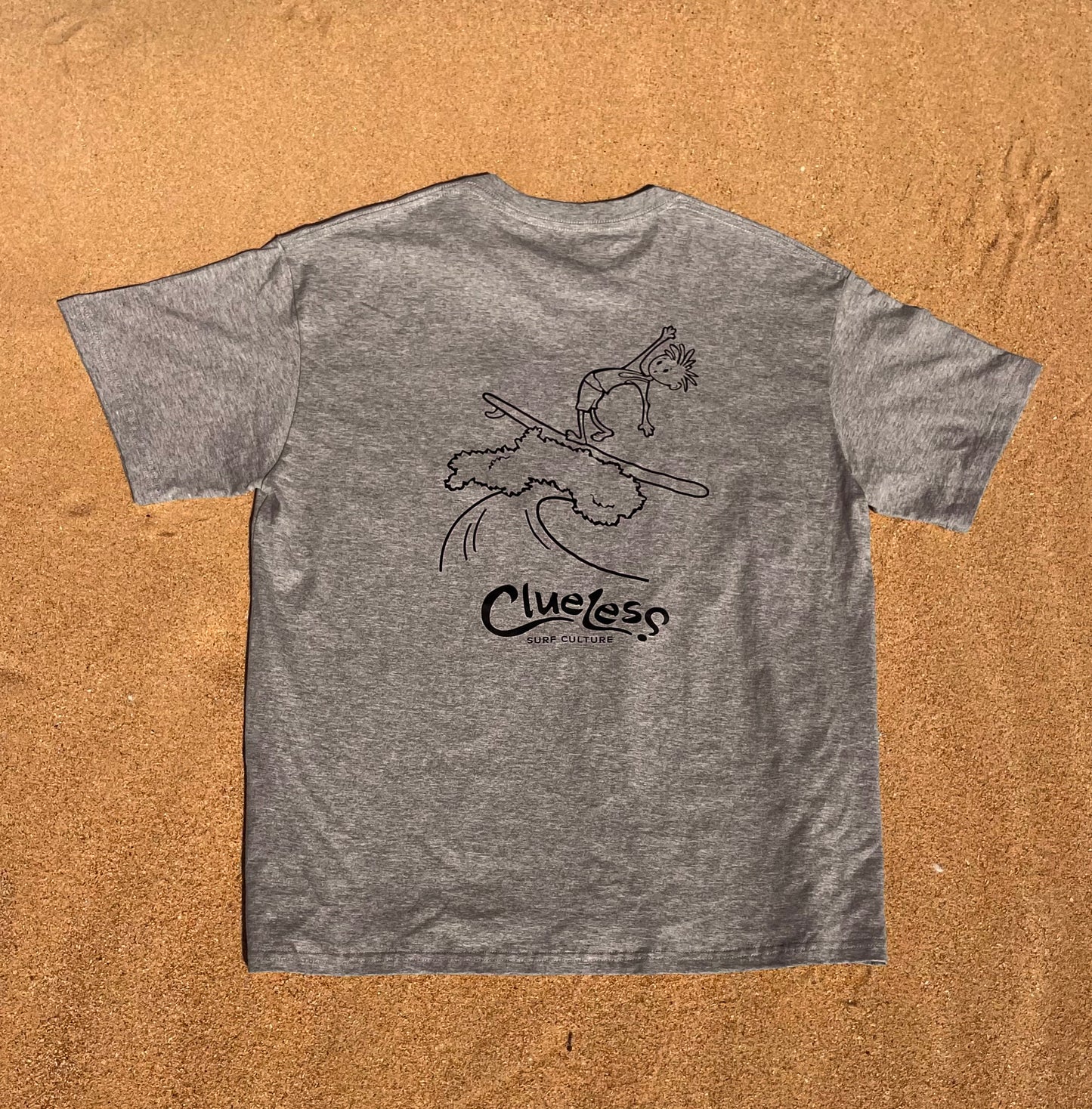 Mens Clueless Surfer Tee