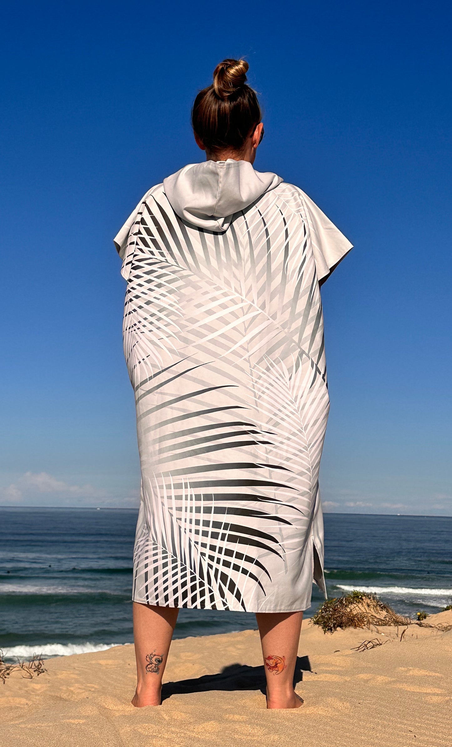 Palm Leaf Poncho Towel