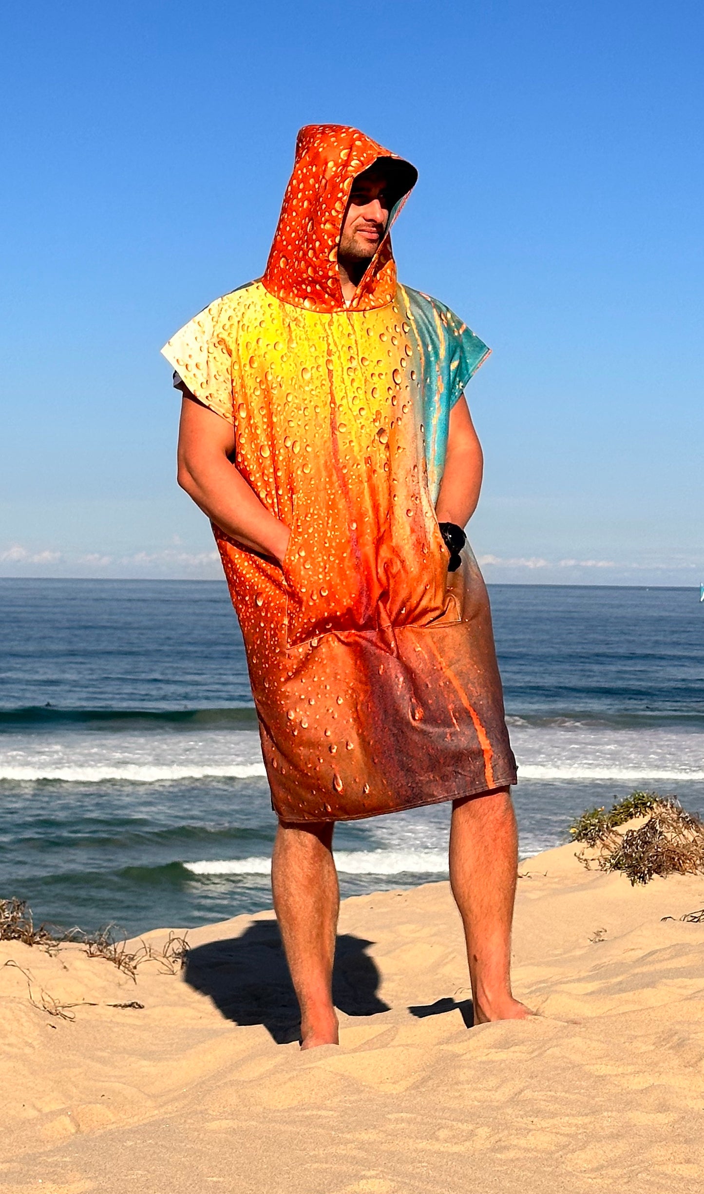Rust Poncho Towel