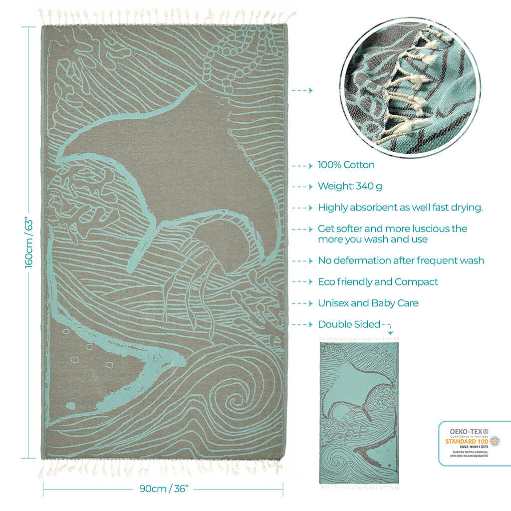 Stringray Turkish Towel
