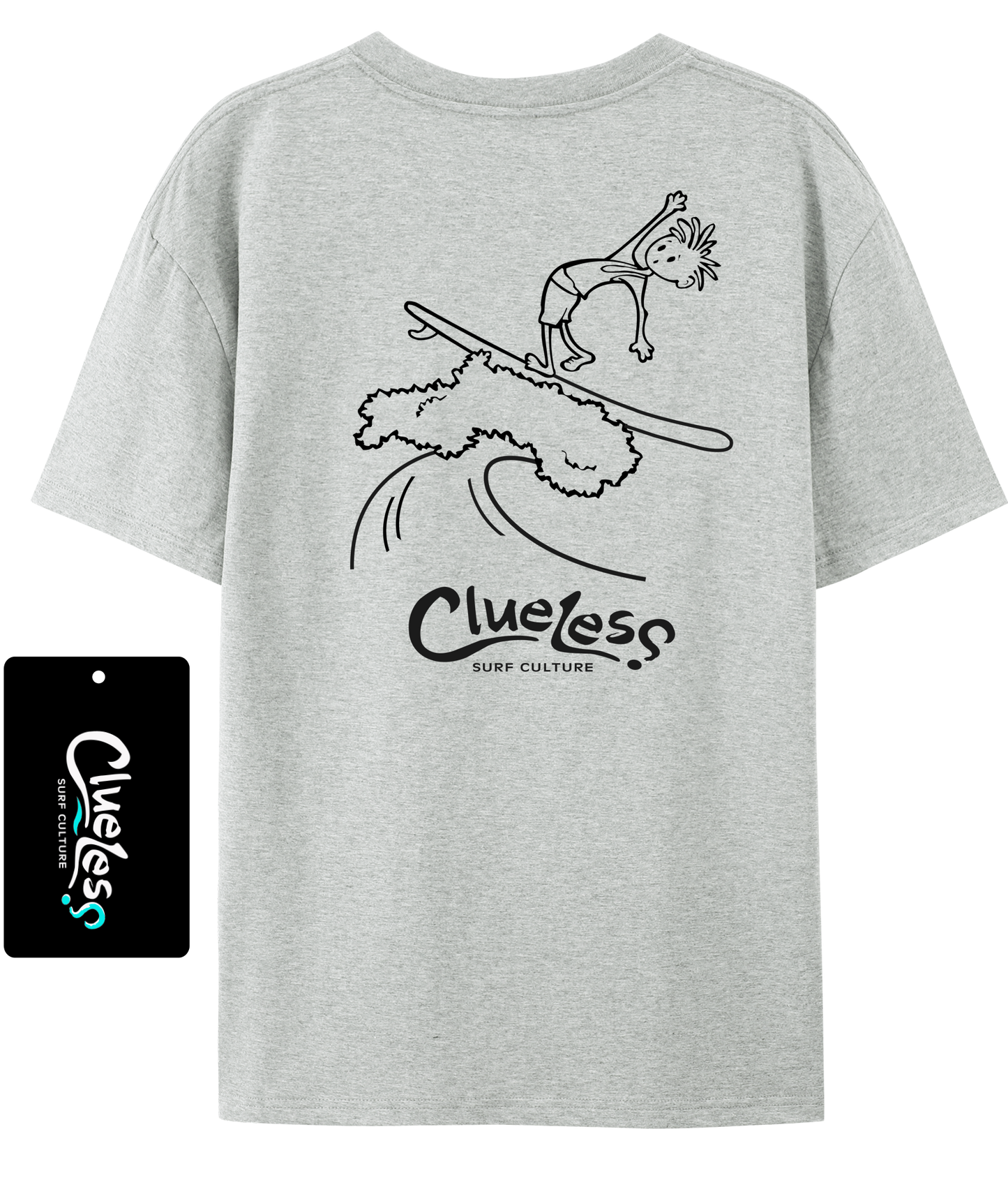 Mens Clueless Surfer Tee