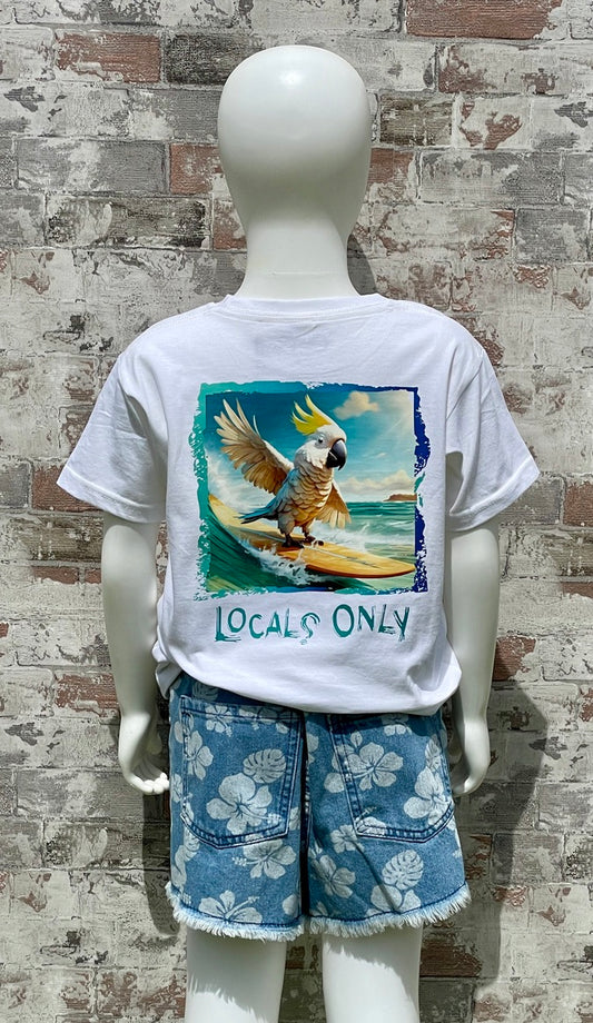 Kids Cockatoo Locals Only Tee