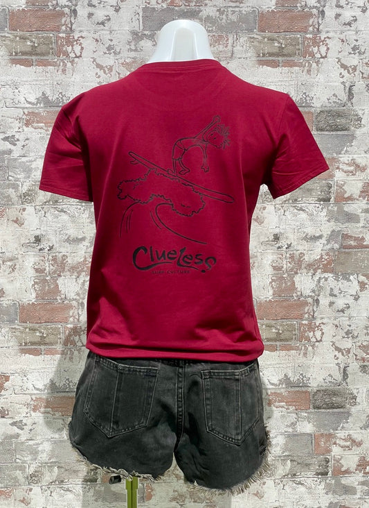 Womens Clueless Surfer Tee
