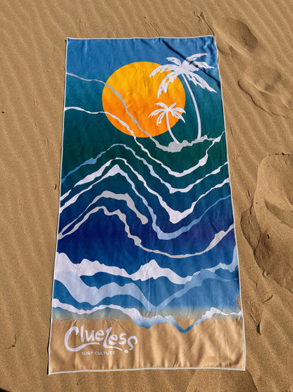 Clueless Beach Towel
