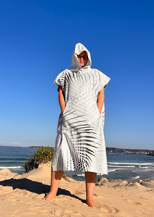 Palm Leaf Poncho Towel