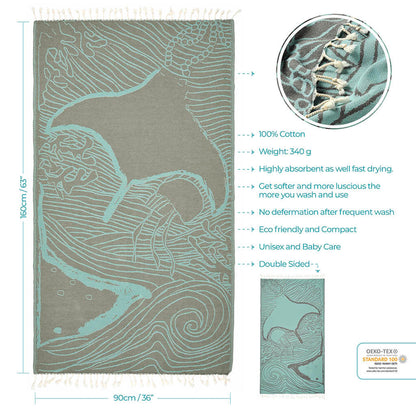 Stringray Turkish Towel